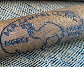 M.R. Campbell vintage baseball bat 