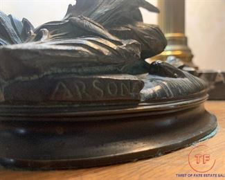 Animalier Bronze Bird Group by ALPHONSE ALEXANDRE ARSON