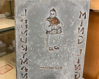 Original Sheet Music Cover Art Engraving Plate