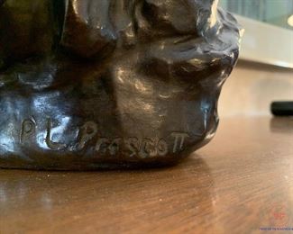 Cast Stone Sculpture by PRESTON LORRAINE PRESCOTT