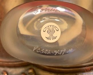 STEVEN CORREIA Pulled Feather Glass