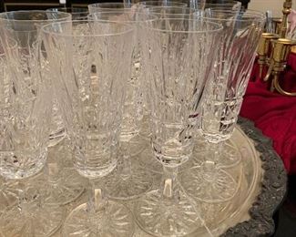 WATERFORD KYLEMORE 7 7/8" Champagne Flutes - SET OF 12