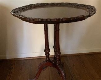Antique Pie Crust Table