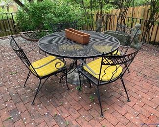 Wrought Iron Patio Set