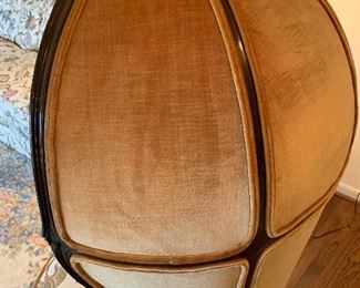 Vintage Hollywood Regency Balloon / Canopy Chair