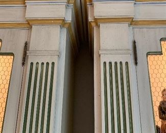 Custom 7 1/2' Tall Custom Lighted Curio Cabinets