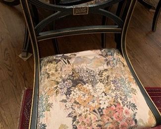 Vintage Drexel Et Cetera Chinoiserie Oriental Themed Dining Room Set