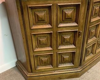 Vintage Five-Sided Cabinet
