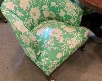 Vintage Game Table with Chairs