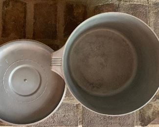 Vintage MAGNALITE GHC 12 quart-11 liter aluminum stock pot with lid-USA