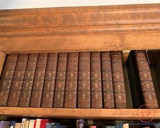 Antique 1893 12 Volume Set "Works Of Emerson"
