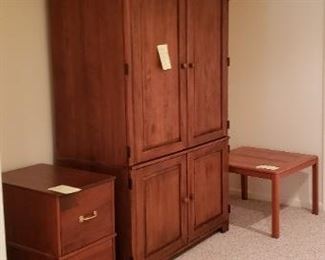COMPUTER ARMOIRE...$250