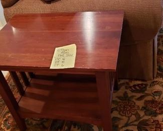 ETHAN ALLEN END TABLE...$110
