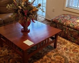 ETHAN ALLEN COFFEE TABLE...$185