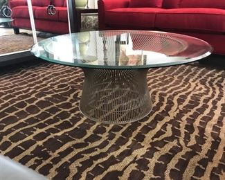 Warren Platner Coffee Table for Knoll 36" originally $1900 sale price $750. Excellent condition!