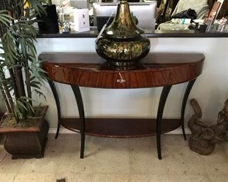 Jonathan Charles High polished console. Originally $1700 sale price $675. Excellent condition!