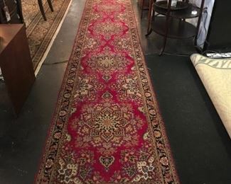 Gorgeous oriental runner 17 feet by 34" Wide. Sale price $1750. Excellent condition!