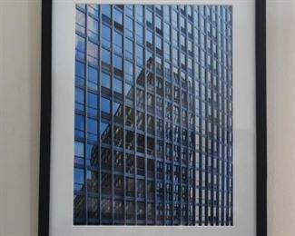 $50 - Framed  William Bengtson Chicago Architectural Photography / Photo / Photograph - 19.75" x 13.75"