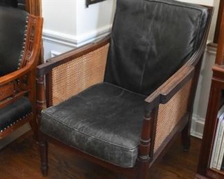 $125 - Beautiful Vintage Armchair with Caned Sides