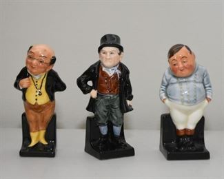 $25 - Lot of 3 Royal Doulton Miniatures (3.5-4.5" H)