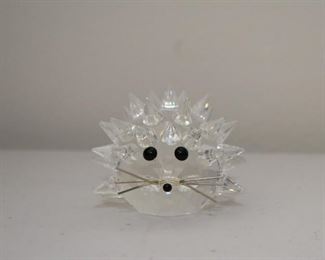 $14 - Swarovski Crystal Hedgehog Miniature / Figurine