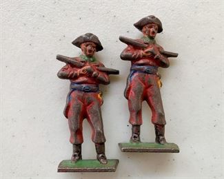 $10 for set - Vintage Lead Toy Soldiers, Set of 2