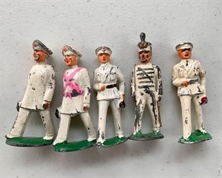 $25 for set - Vintage Lead Toy Soldiers, Set of 5