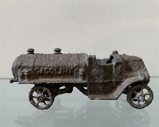 $22 -Old Cast Iron Car Truck Toy - 4.75" L 