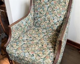 $85 - Vintage Armchair (Leaves Upholstery)