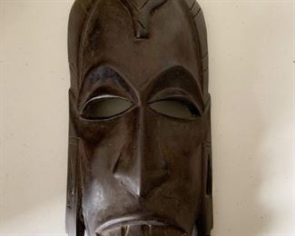 $35 - African Mask Wall Hanging - 13.5" H