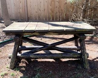 $45 - Wooden Garden Table