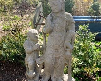 $400 - Concrete Asian Garden Statue 
