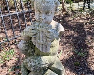 $100 - Concrete Garden Statue (missing arm)