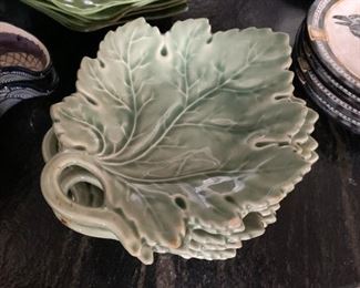 $18 for Set- Leaf Salad Plates / Side Plates - Set of 6 