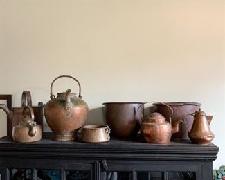 $160 for Entire Lot - Lot of Copper Pieces (ALL Shown Here & MORE, see following photos- 15 Total Pcs.)