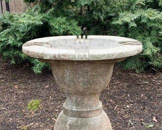 $250 - Sculptural Concrete Planter / Garden Urn 