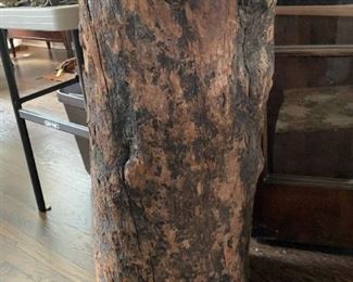 $45 - Tall Tree Stump - 16" Dia. x 32.5" H (Heavy!)