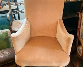 $50 - Vintage Armchair with Suede-Like Upholstery (there is another one of these available)
