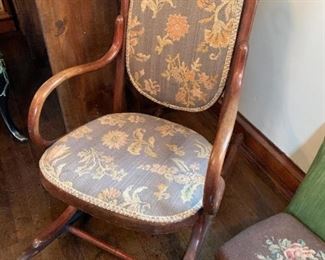 $35 - Vintage Children's Bentwood Rocking Chair / Rocker