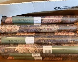 $1,000 for Lot - William Morris & Co. Wallpaper - Lot of 16 Unopened Rolls - Windrush Pattern - (520mm x 10.05m)