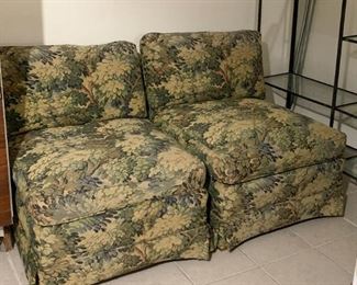 $50 - Pair of Armless Chairs