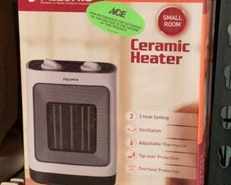 $20 each - Pelonis Ceramic Heater - New in Box - (there are 3 of these)