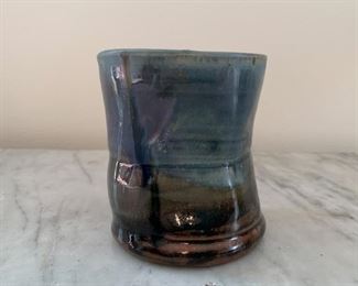$50 - John Glick Pottery Vessel - 4" H