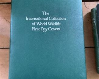 $45 - The International Collection of World Wildlife First Day Covers Stamp Album, 1976 (has at least 99 stamps)