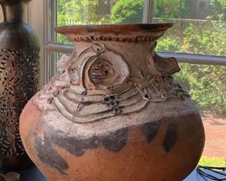 Large Papua New Guinea Pottery Pot - Not available for online purchase.  Please make an appointment.