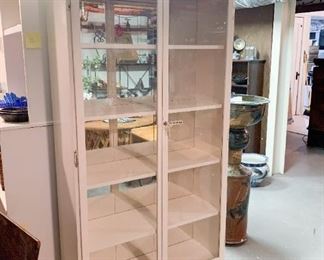 White Display Cabinet - Not available for online purchase.  Please make an appointment.