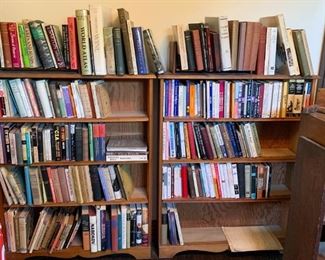 Books & Bookshelves - Not available for online purchase.  Please make an appointment.