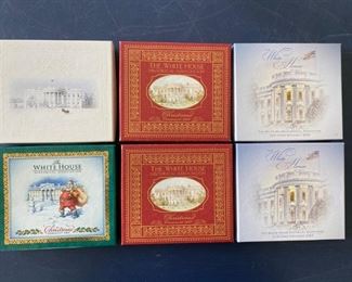 Item #20:   6 White House Christmas Ornaments      $50