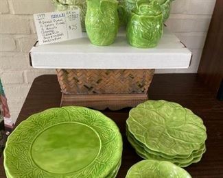 Item #81:   Lettuce Dishes - A Few Chips - 1977         $25