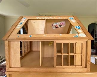 Item #93:   Wooden Doll House                                      $75